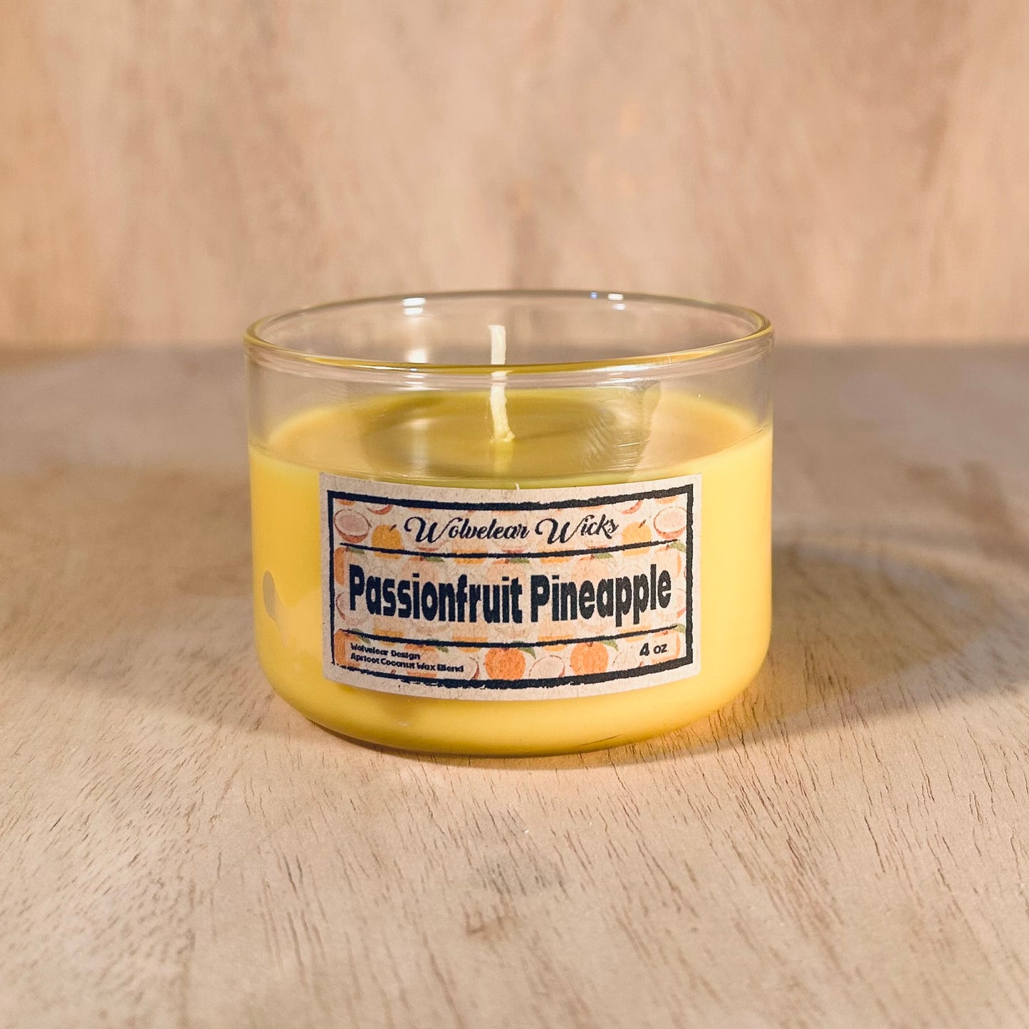 4 oz Candles - Coconut Apricot Wax