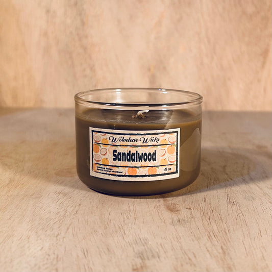 4 oz Candles - Coconut Apricot Wax