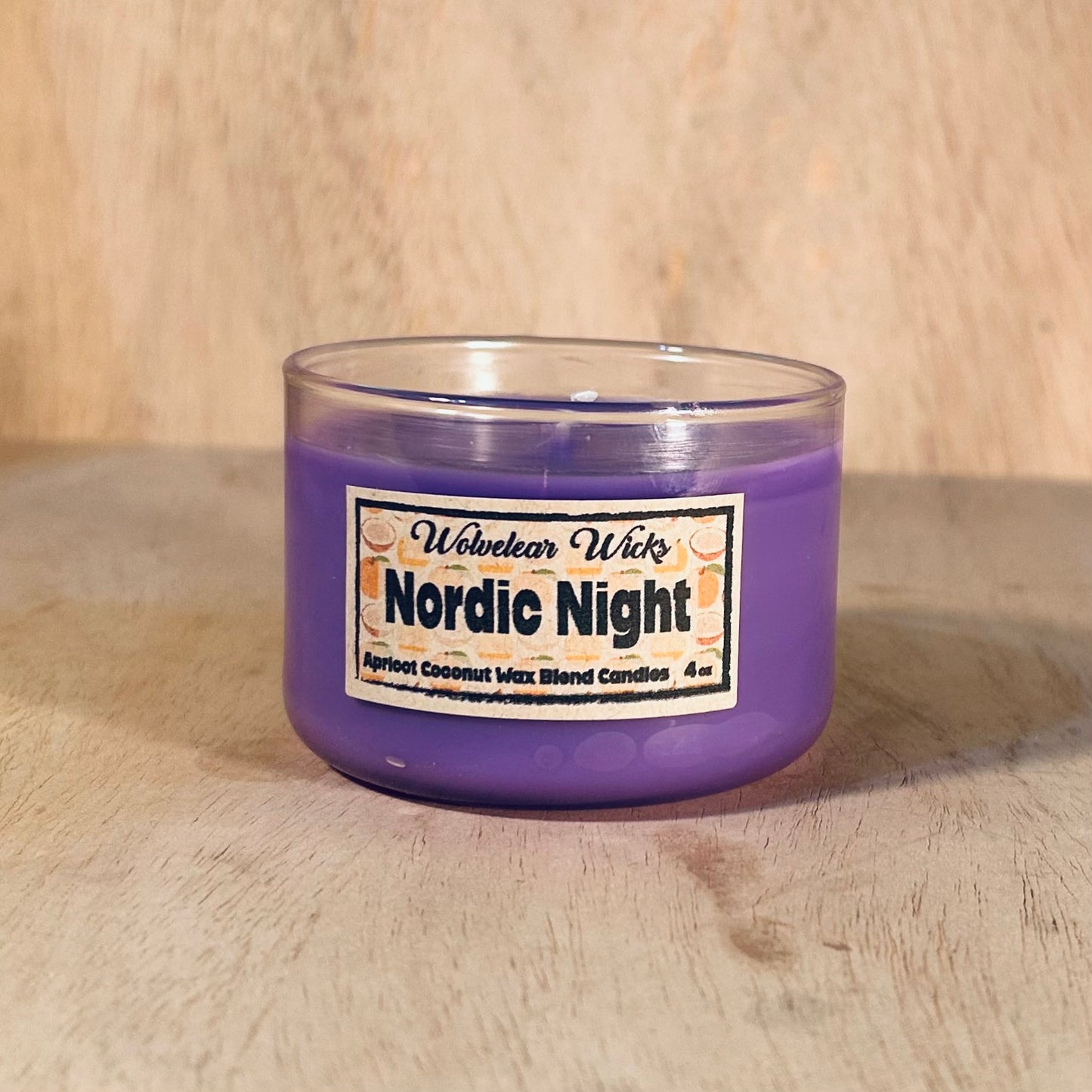 4 oz Candles - Coconut Apricot Wax