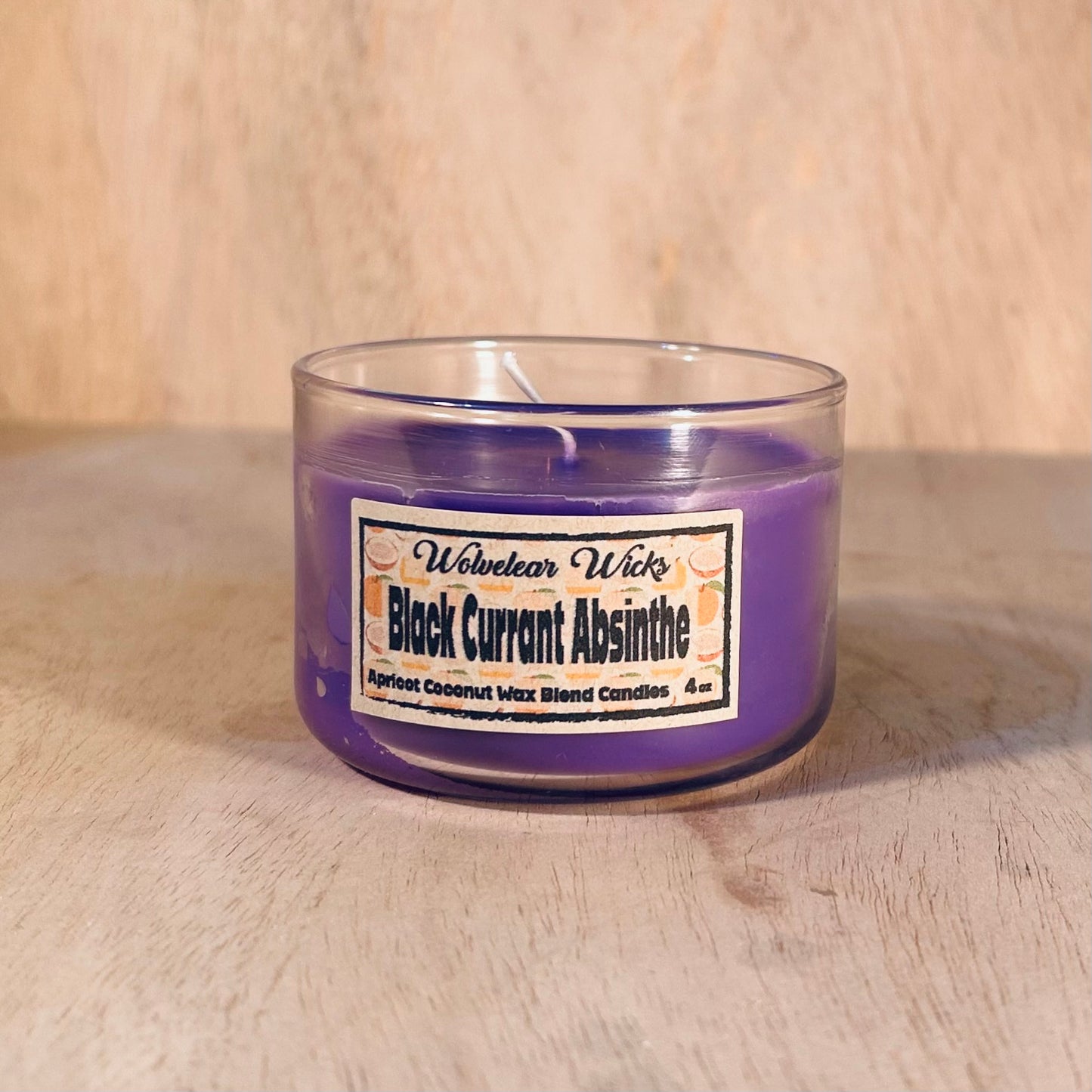 4 oz Candles - Coconut Apricot Wax